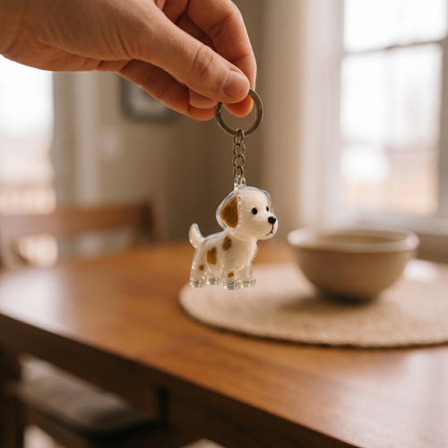 Dog Fur Keepsake Charm