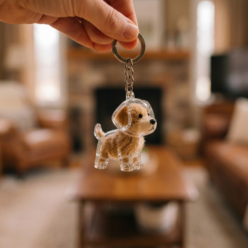 Dog Fur Keepsake Charm