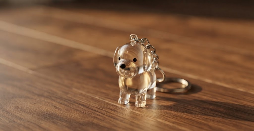 Dog Fur Keepsake Charm